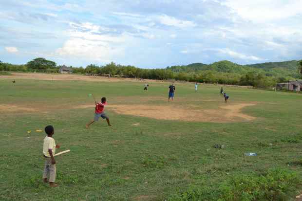 Camden and I introduced baseball to the local kids... they love it! Pray for our friends Rivaldo and Franklin, who we have come to love and have a desire to know God